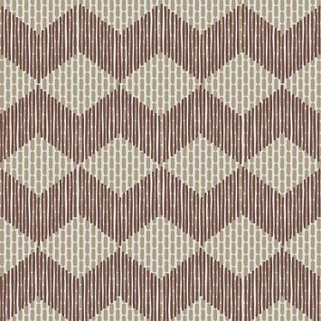 Керамогранит Mutina Tape Zigzag Brown 20,5x20,5