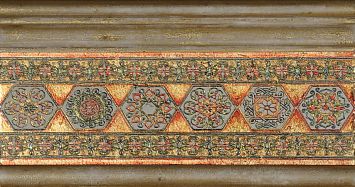 Мраморная плитка Akros Decorative Art Ducale M2056 Biancone Gold 9,8x30,5