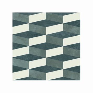 Керамогранит Mutina Azulej Cubo Nero Matt 20x20