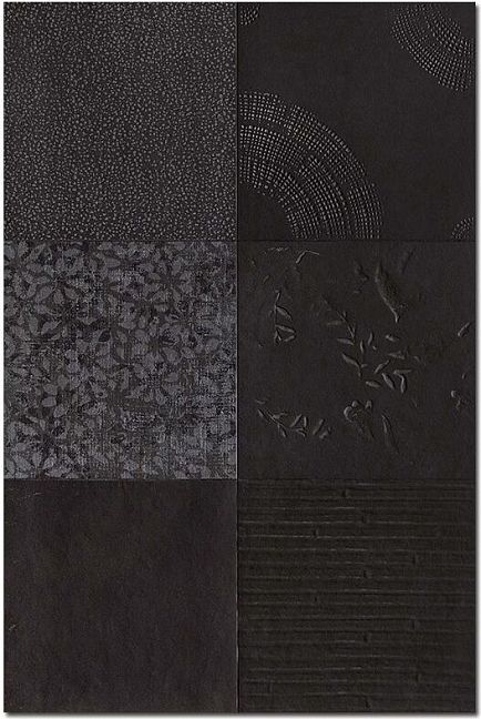 Керамогранит Mutina Chymia Mix 1 Black 30x30