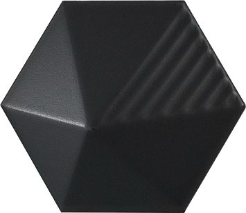 Equipe Керамическая плитка Magical 3 Umbrella Black 12,4х10,7 Matt * 0,01м2/пл заказ от палета