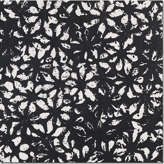 Керамогранит Mutina Chymia Bloom Black 30x30