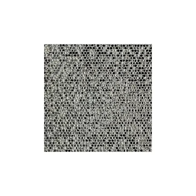 Мозаика Mutina Phenomenon Mosaics Honeycomb B Argento 30x30