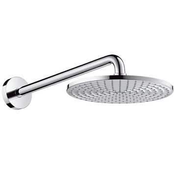 Верхний душ Hansgrohe Raindance S 240 Air 1jet d=240 мм, с кронштейном: 390 мм, цвет: хром