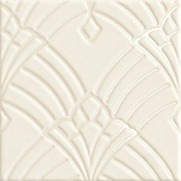 Керамическая плитка Petracers Grand Elegance Rubino Deco Avorio 20X20 Rilievo