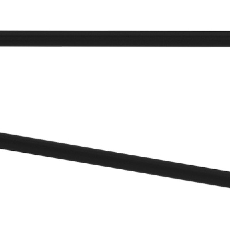 Полотенцедержатель Сунержа 360 L 500, Матовый чёрный