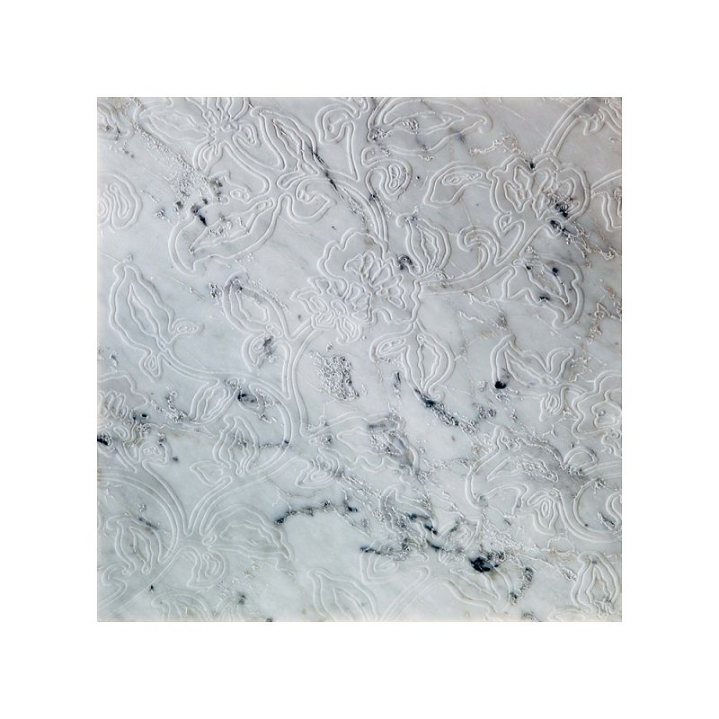 Мраморная плитка Akros Dogma Classic Dhanza LN Bianco Carrara 31x31