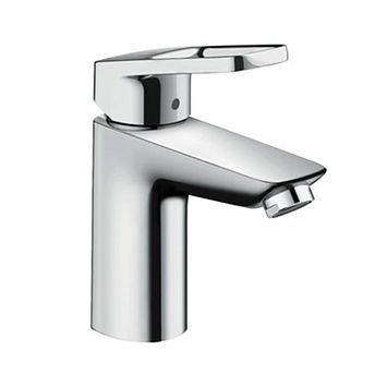 Смеситель для раковины Hansgrohe Novus Loop Однорычажный 100, с рукояткой-петлей, с донным клапаном, хром