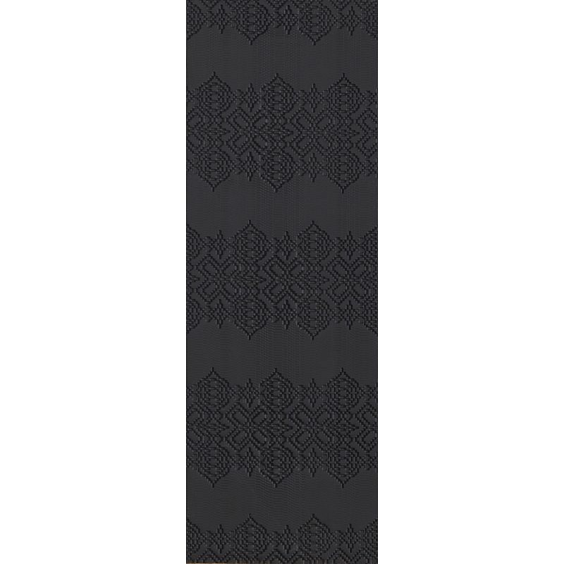 Керамогранит Mutina Bas Relief Garland Relief Nero Matt 18x54