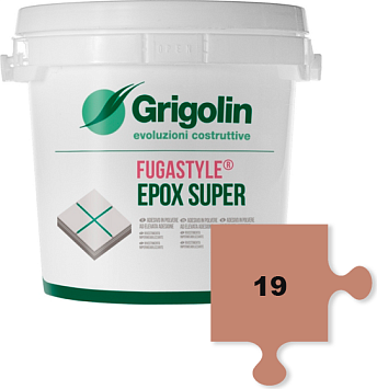 Эпоксидная затирка швов Fugastyle Epox Super 19  ROSSO ARANCIO 2kg