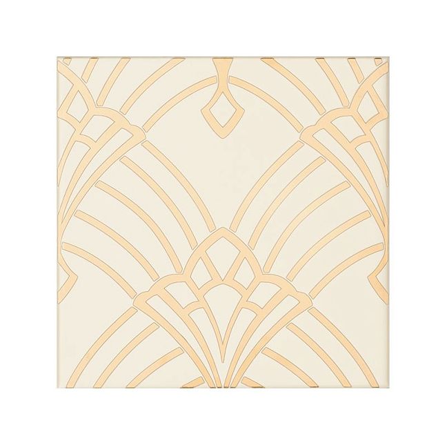 Керамическая плитка Petracers Grand Elegance Rubino Deco Avorio Oro Cromo 20X20