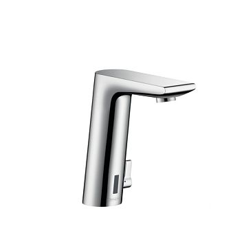 Смеситель для раковины Hansgrohe Metris S электронный, 1 отв., цвет: хром