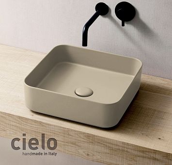 Cielo Shui Comfort Раковина накладная 40х40х12,5