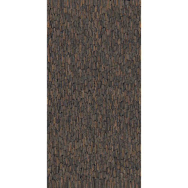 Керамогранит Emil Ceramica Tele di Marmo Reloaded Fossil Brown Malevic Battuto Di Listelli Lappato 120x240