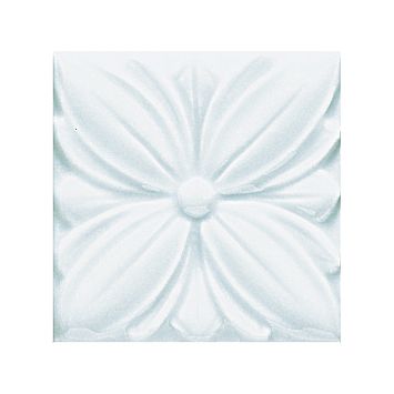 Вставка Ceramiche Grazia Melange Tozzetto Alloro Light Blue 6,5x6,5