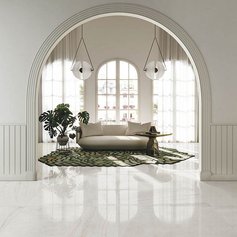 Refin Керамогранит Sublime ivory 60x120x0,9 Lucido Rt