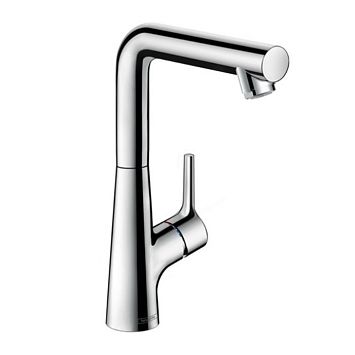 Смеситель для раковины Hansgrohe Talis S, с донным клапаном, Цвет: хром