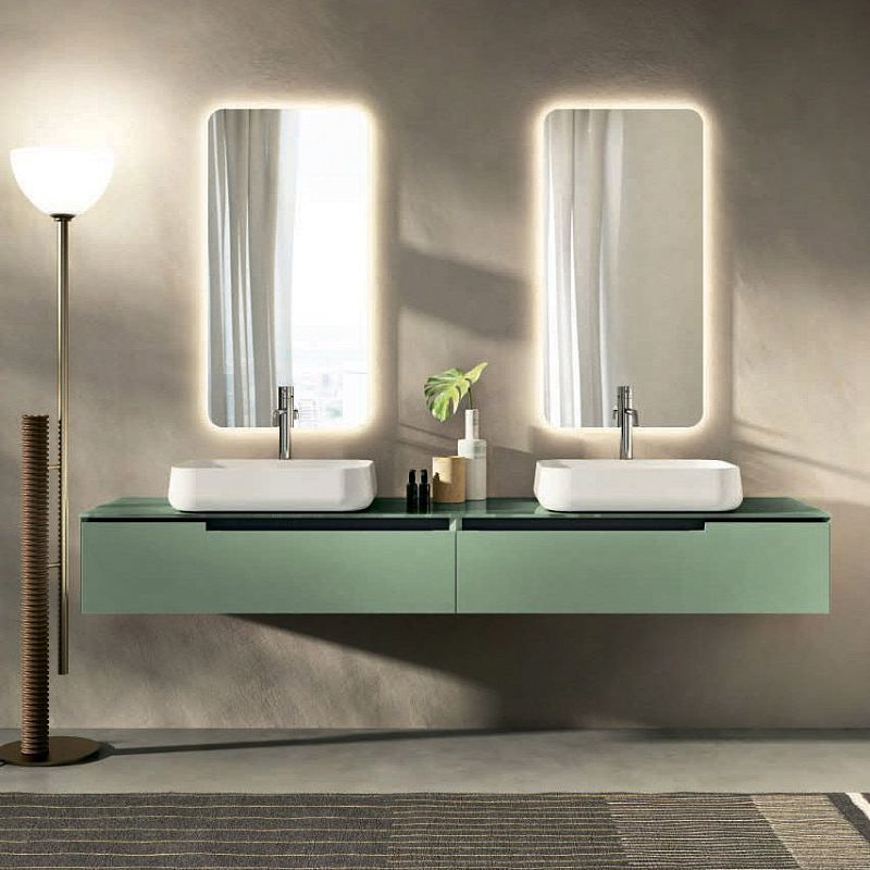 Комплект мебели Oasis Profilo Salvia lacquered 210x51.5x205см