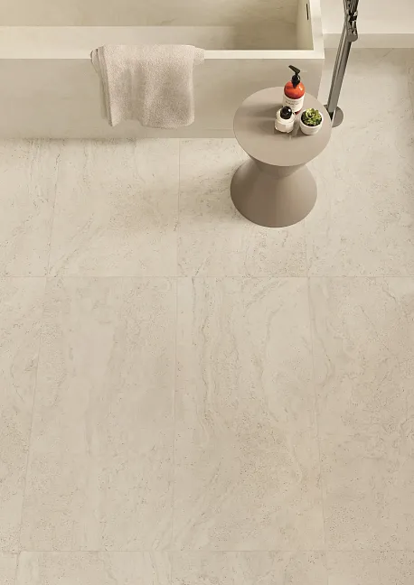 Керамогранит Provenza Unique Travertine Minimal  White Naturale 120x120