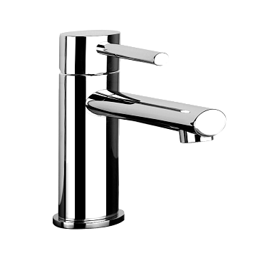 Смеситель для раковины Gessi Ovale с донным клапаном и соединительными шлангами