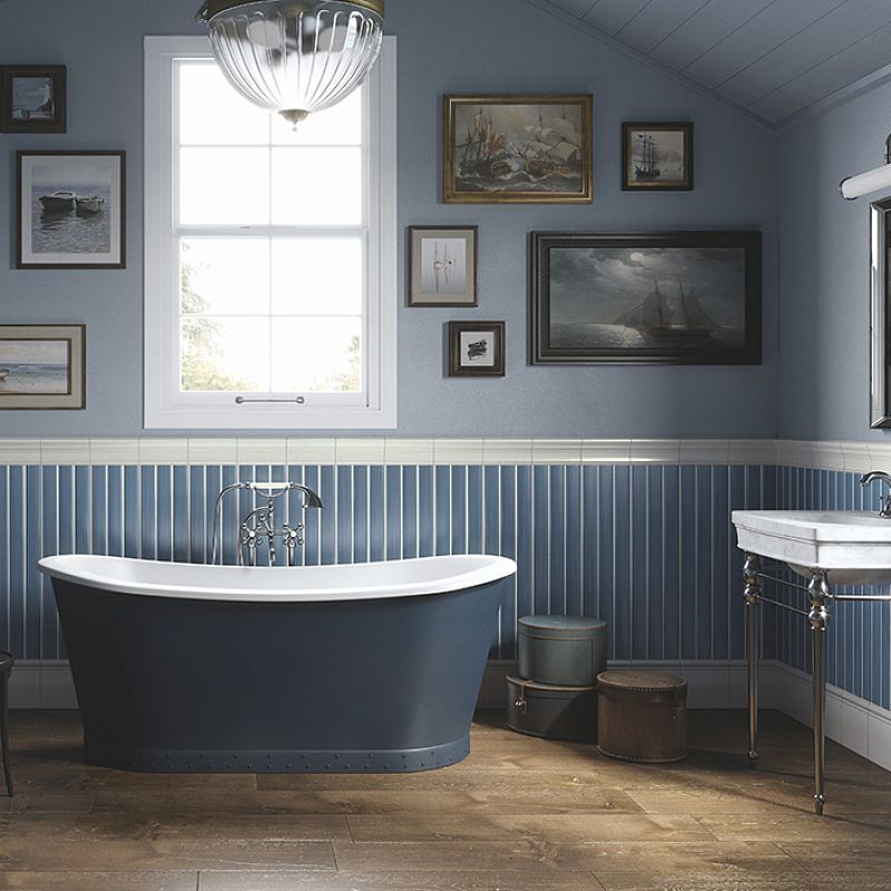 Керамическая плитка Ceramiche Grazia Cottage Navy 20x80