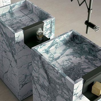 Керамогранит Infinity Marble Kind of Blue Matte Bookmatch random 160x320x12