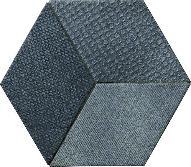 Керамогранит Mutina Tex Black Matt 11,5x20