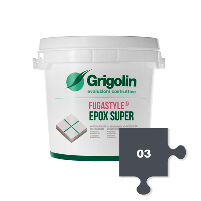 Эпоксидная затирка швов Fugastyle Epox Super 03  ANRTACITE 2kg