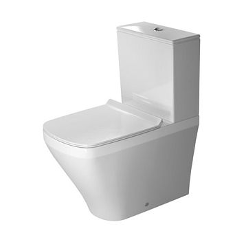 Duravit DuraStyle Унитаз моноблок  пристенный 370х630 мм,  с креплением,слив универсальный, цвет: белый