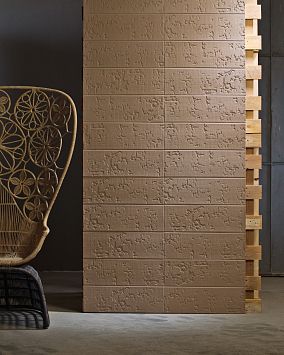 Керамогранит Mutina Bas Relief Cloud Relief Cipria Matt 18x54