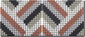 Керамическая плитка Ape Whisper Mosaico Set (2) Mix 31,5x27,4