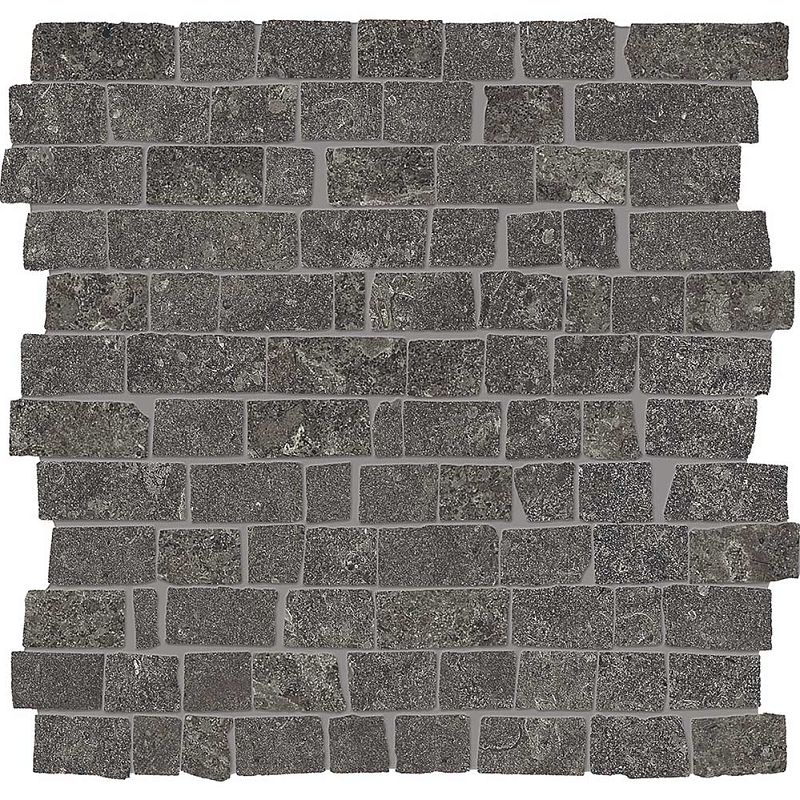 Керамогранит Emil Ceramica MaPierre Mosaico Petit Mur 5x5 Noble Noir Naturale Rett 30x30cm, 9,5mm