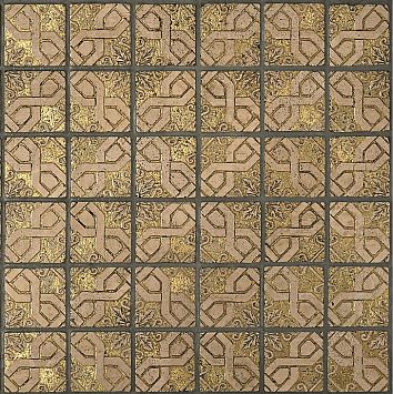 Мраморная плитка Akros Decorative Art Ravenna Travertino Classico Gold 30,5x30,5