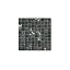 Cerim Керамогранит Timeless Mosaico Black Deep чип 3х3 сетка 30x30 Luc