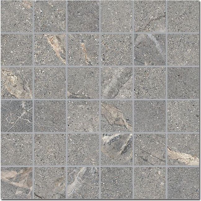 Мозаика Lea Ceramiche Anthology Mosaico 36 04 Gray Natural RTT 30x30