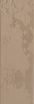 Керамогранит Mutina Bas Relief Patchwork Relief Cipria Matt 18x54