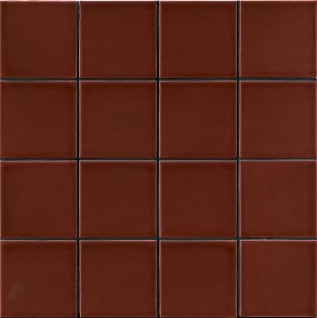 Керамогранит Mutina Din Red Matt 7,4X7,4 Rete 30,2X30,2