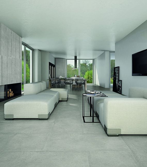 Керамогранит Casalgrande Padana Cemento Rasato Grigio 75,5x75,5