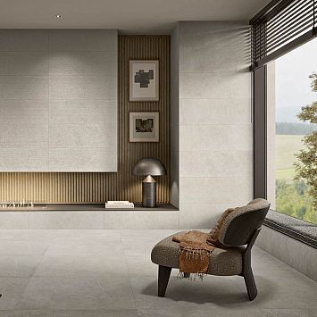 Love Ceramic Tiles Керамогранит Sense Light Grey 35х100x0,8 Rett