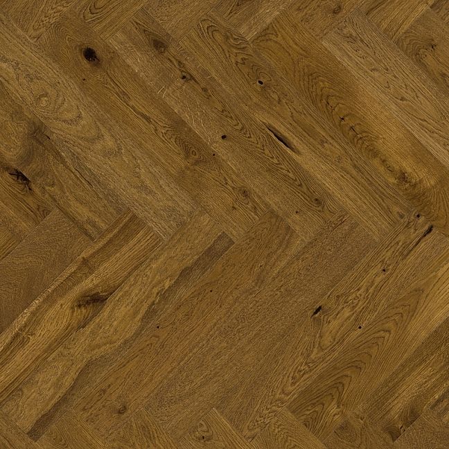 Паркетная доска Barlinek Pure Classico Line Дуб Brown Sugar Herringbone 13x72,5