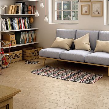 Керамогранит Equipe Hexawood Tan Right Mat 9x20,5