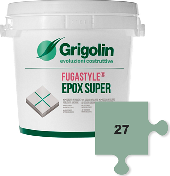 Эпоксидная затирка швов Fugastyle Epox Super 27 VERDE SCURO 2kg