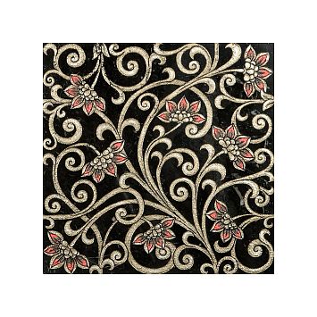 Мраморная плитка Akros Decorative Art Alfa Ceti T Nero Marquinia Silver 30,5x30,5