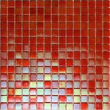 Rose Mosaic Стеклянная мозаика 1x1 WB95 сетка 327х327 (2,02м2/кор=19шт)