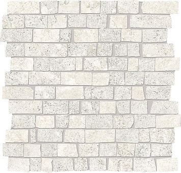 Керамогранит Emil Ceramica MaPierre Mosaico Petit Mur 5x5 Noble Blanc Naturale Rett 30x30cm, 9,5mm