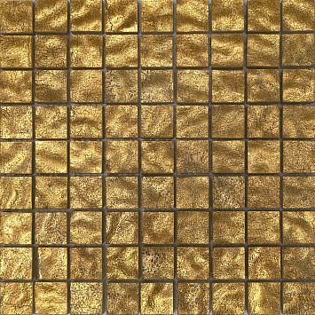 Мозаика из золота Trend Gold Veneziano,  24 карата, кракле, состаренное, размер чипа 20x20x10мм