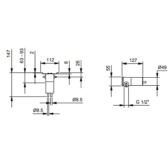 Fantini Внутренняя часть для смесителя 8114B,8115B