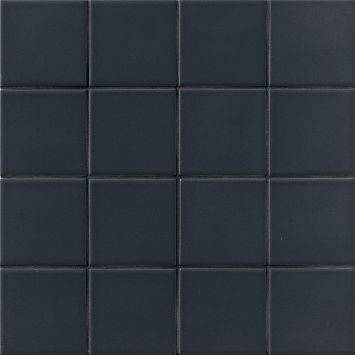 Керамогранит Mutina Din Dark Blue Matt 7,4X7,4 Rete 30,2X30,2