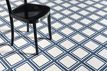 Керамогранит Mutina Mattonelle Margherita Square Blue 20,5X20,5