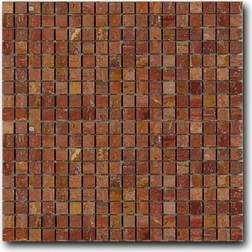 Мозаика Art&Natura Marble Mosaic Red Travertine 30,5x30,5